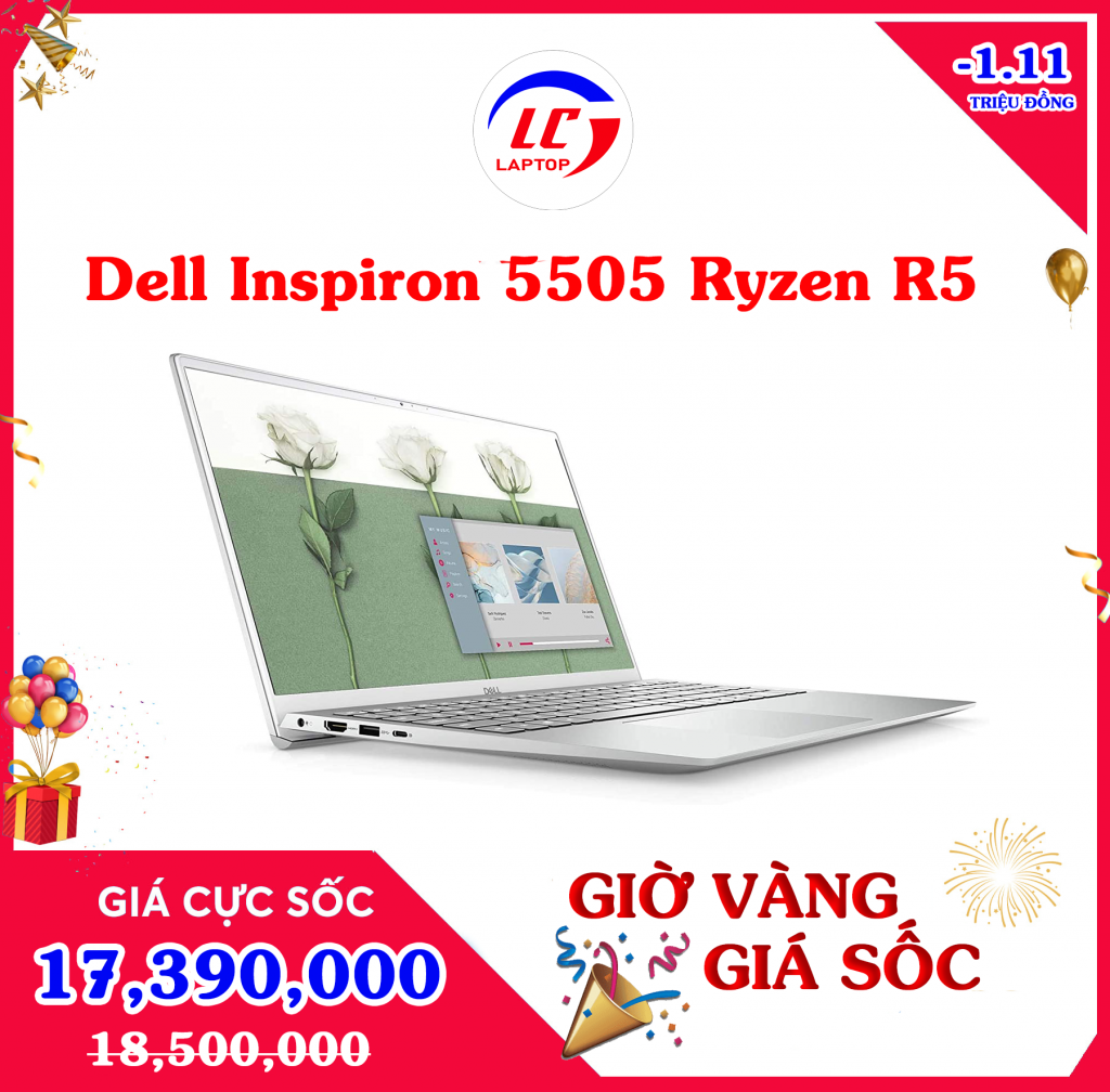 Dell Inspiron 5505 Ryzen R5 1