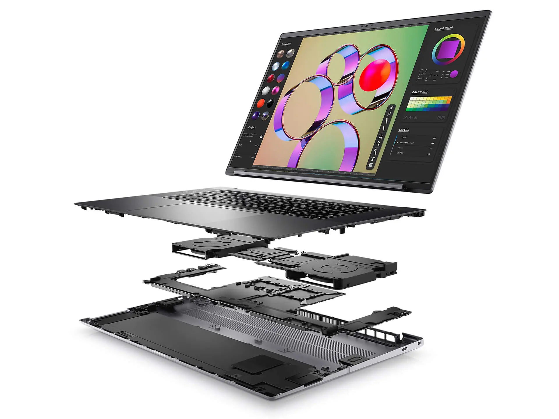 {New 100%} Dell Precision 5680 {Core i7-13700H / 32G / SSD 512GB / VGA Quadro RTX A1000- 6G / 16inch, FHD+, 100% DCI-P3} 11 DELL Precision 5680 Mobile Workstation 2023 Features 06