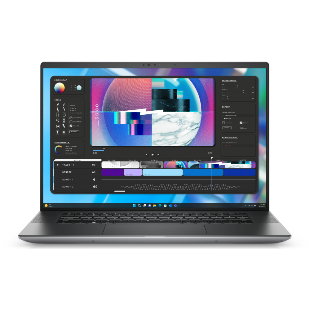 {New 100%} Dell Precision 5680 {Core i7-13700H / 32G / SSD 512GB / VGA Quadro RTX A1000- 6G / 16inch, FHD+, 100% DCI-P3} 6 Dell Precision 5680 2 1