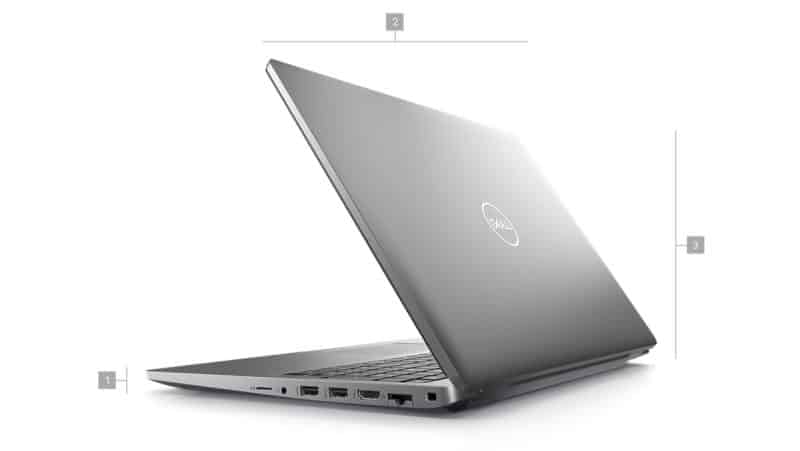 Laptop Dell Precision 3570 Workstation Core i7-1265U RAM 16GB SSD 512GB NVIDIA T550 15.6 inch FHD Windows 11